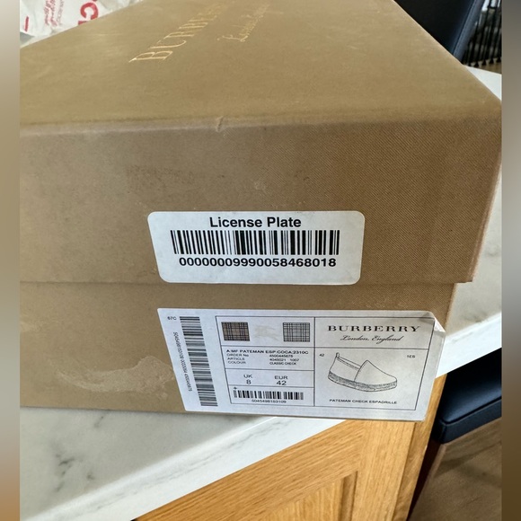 Men’s Burberry Espadrille - Picture 3 of 4